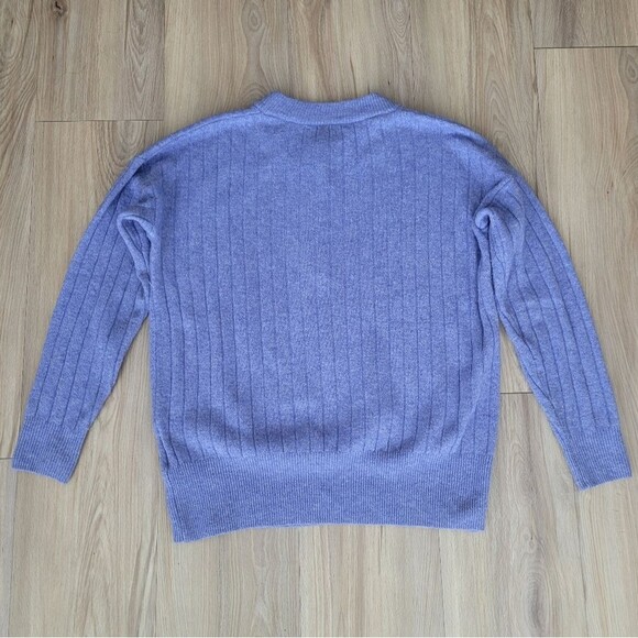 Madewell Bowden Henley Sweater Coziest Yarn Women's XS Preppy Wool Alpaca Blend - Picture 4 of 9